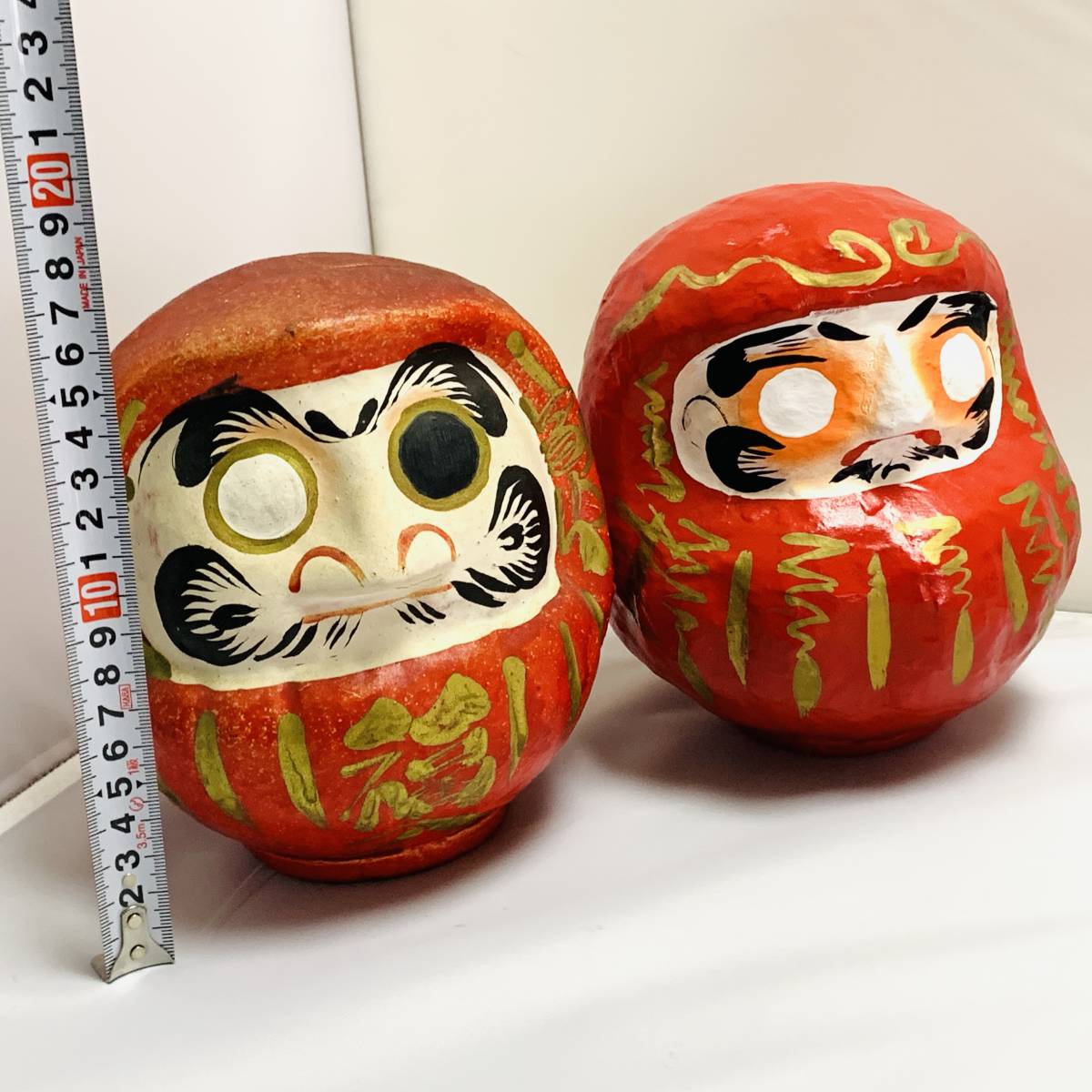 郷土玩具『達磨各種セット 張り子 手ぬぐい 団扇 まとめて』だるま