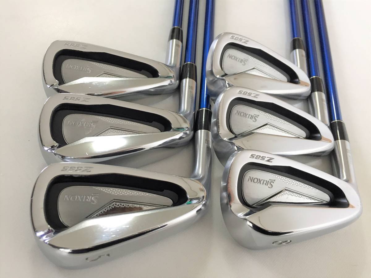 左 レフティ ダンロップ スリクソン SRIXON Z585 アイアン 5-PW 6本 