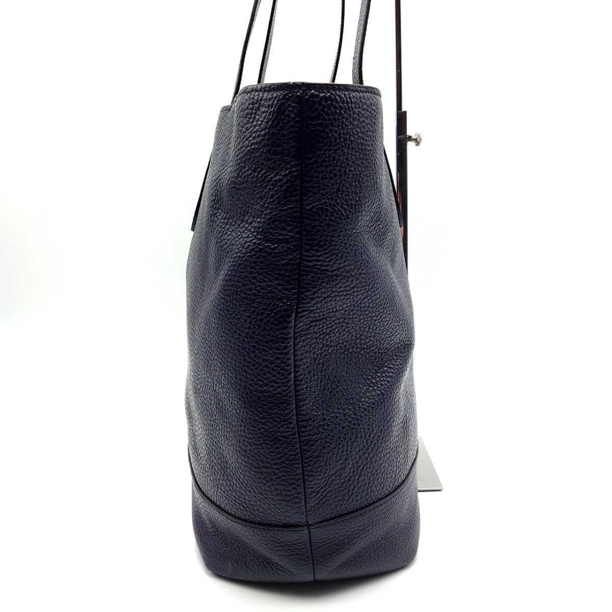 美品 コーチ ハミルトン ビジネスバッグ トートバッグ シボ革 通勤 A4