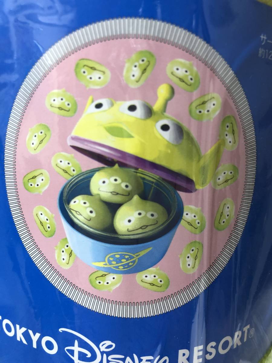 TDR ディズニーリゾート サークルタオル リトルグリーンメン