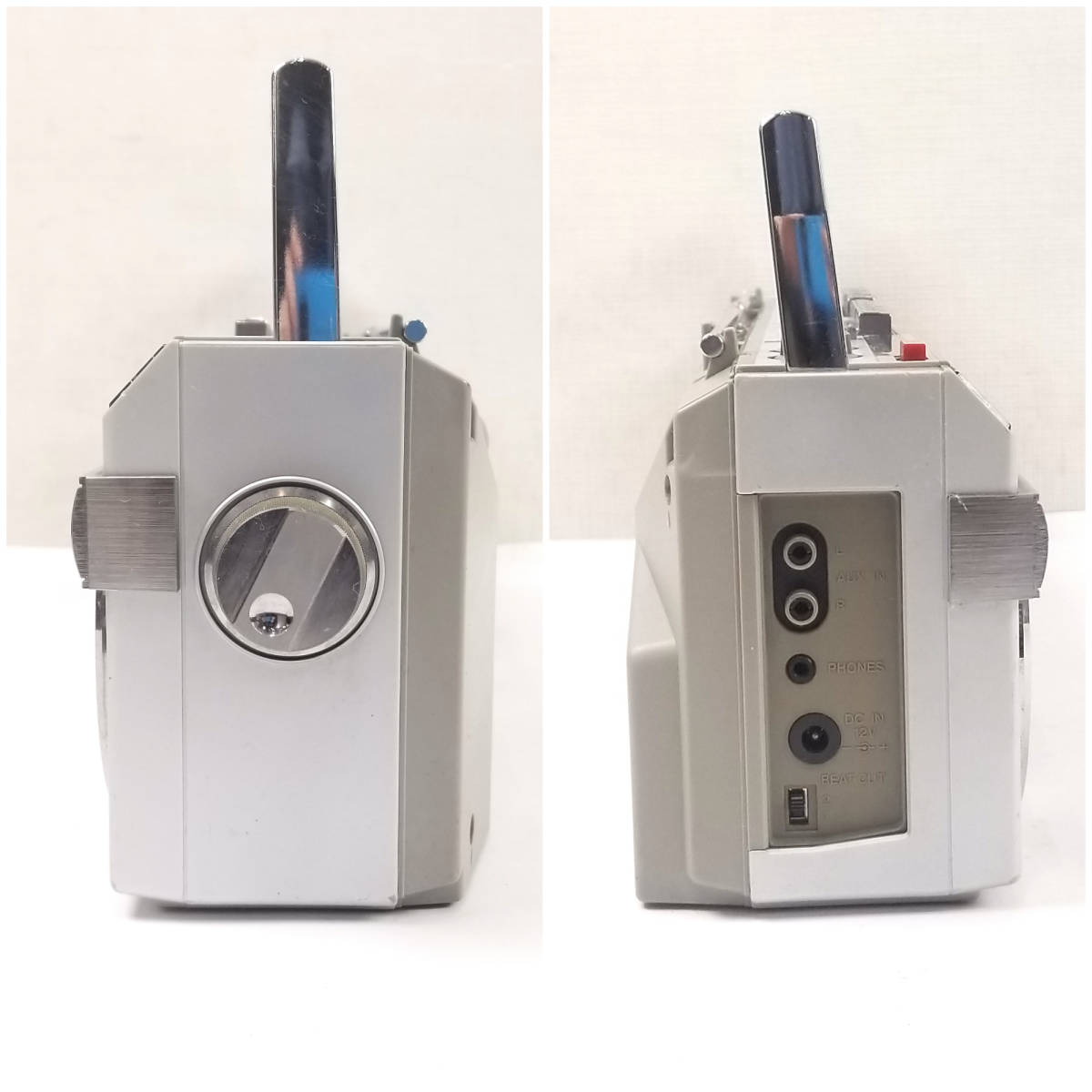 【美品】取説付 Victor ビクター RC-W5 黒色 ラジカセ　インテリア ビクター RC-W5 ラジカセ Victor - 美品取説付 黒色 インテリア 赤色