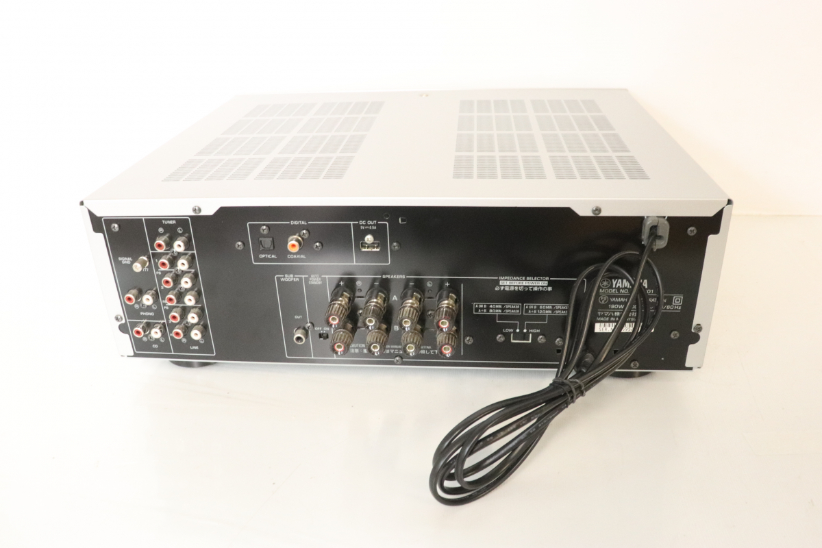 【ト葛】 YAMAHA ヤマハ A-S301 プリメインアンプ オーディオ機器 CE853CAA34 ヤマハ A-S301 YAMAHA リモコン付属 リモコン・取扱 ヤマハ⁄プリメインアンプ⁄A-S301⁄Y3928787V⁄Bランク⁄64