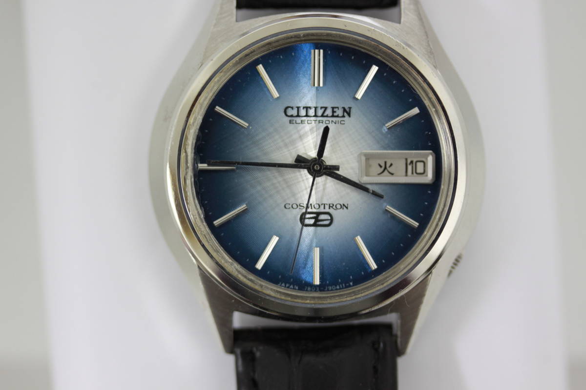日本製 中古品 CITIZEN.ELECTRONIC.COSMOTRON シチズン コスモトロン 