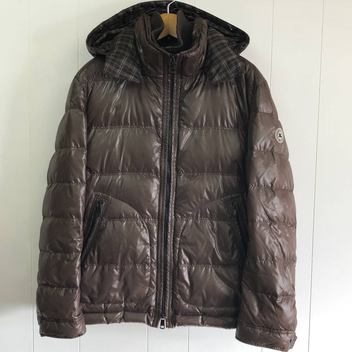 BURBERRY BLACK LABEL ダウンジャケット ブラウン Lサイズ ライナー