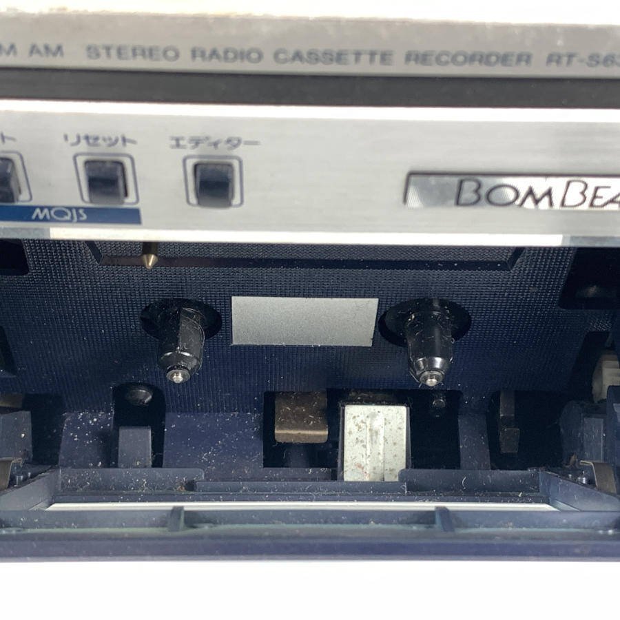 Yahoo!オークション - ラジカセ TOSHIBA RT-S63R BOMBEAT U 昭和レトロ