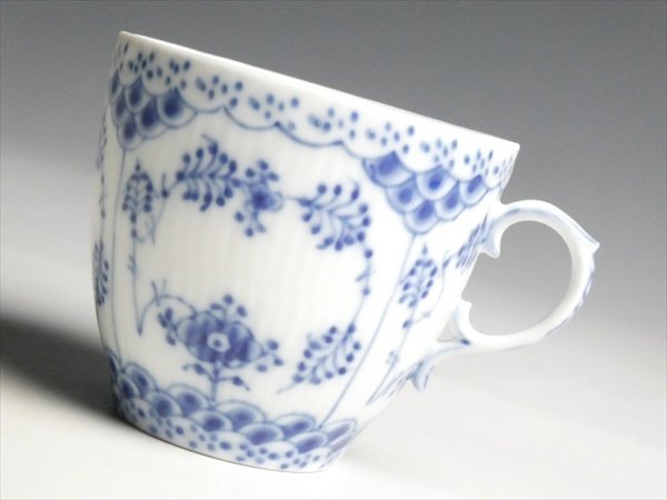 n16 ロイヤルコペンハーゲン ブルーフルーテッド フルレース ② ペア 