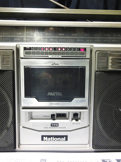 ♪昭和銘機 メンテ清掃済 National RX-5280 ♪♪昭和銘機 メンテ