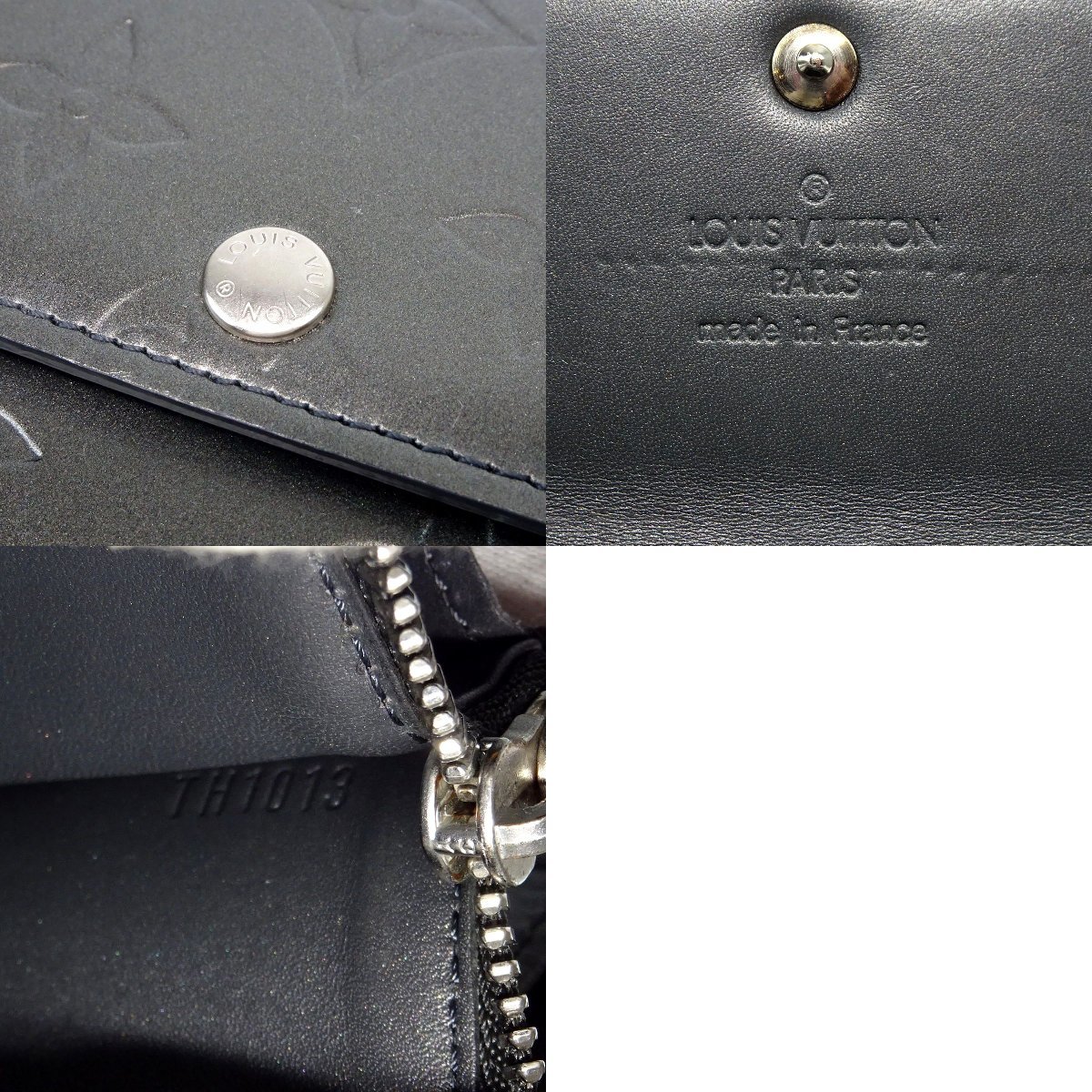 ☆Z1125 美品 ルイヴィトン モノグラムマット ポルトフォイユ サラ 二 