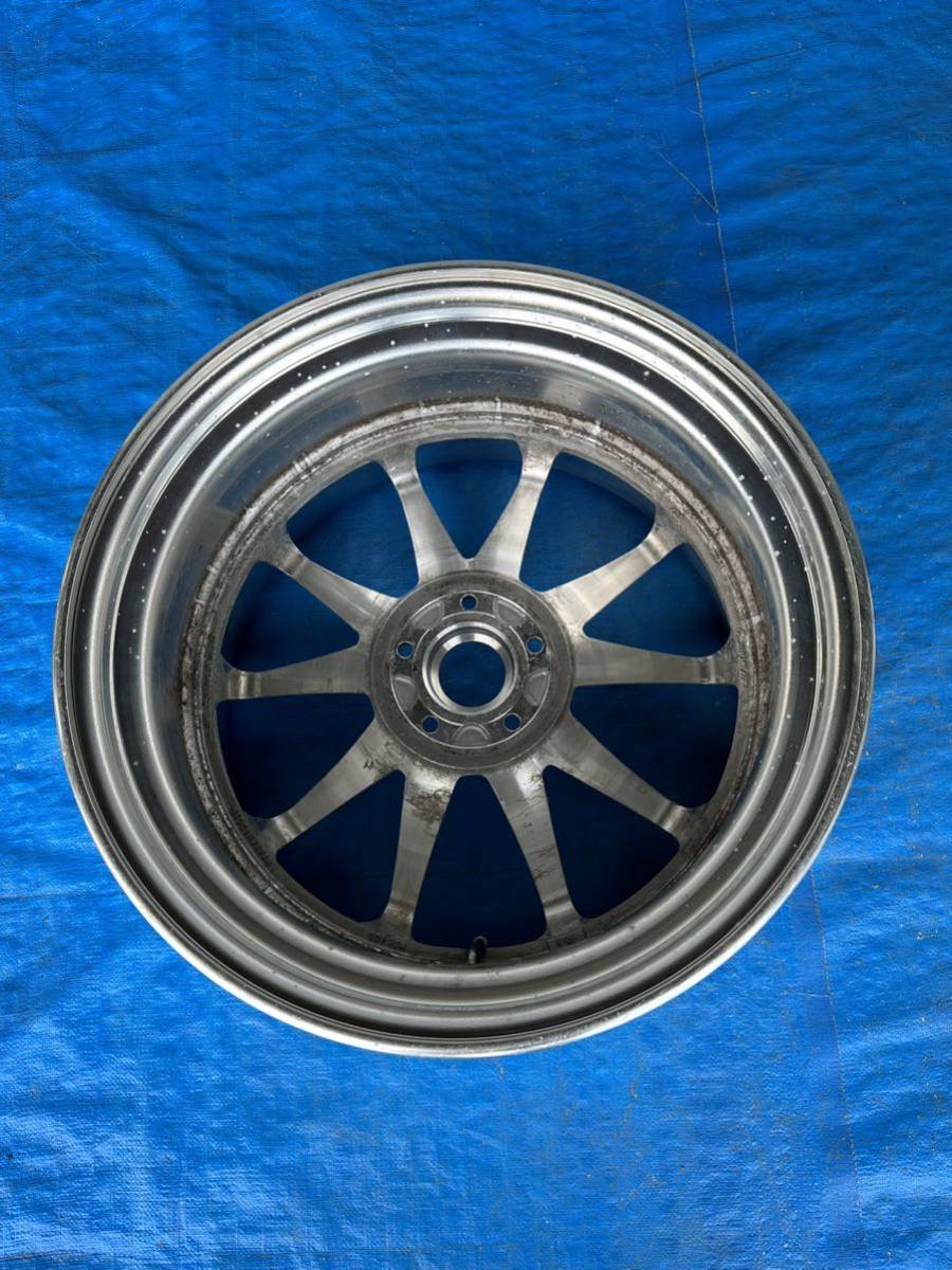 WORK 19インチ 5穴PCD114.3オフセット+20 2本9.5J 2本10.5J 中古アルミ 