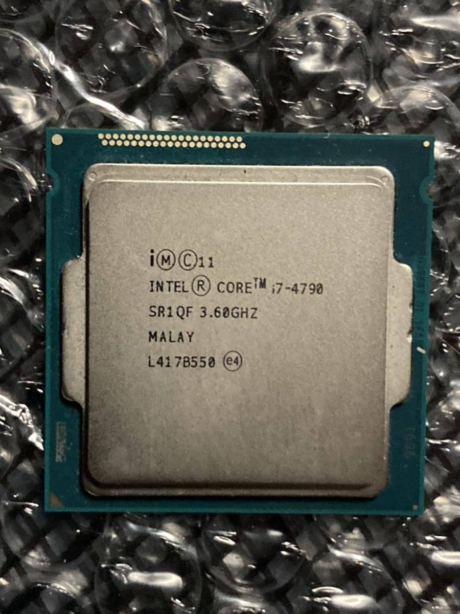 稼働品　Intel Core i7-8700K CPU 3.7GHz 1円スタート ☆ジャンク品☆ Intel Core i7 i7-8700k LGA1151 箱あり