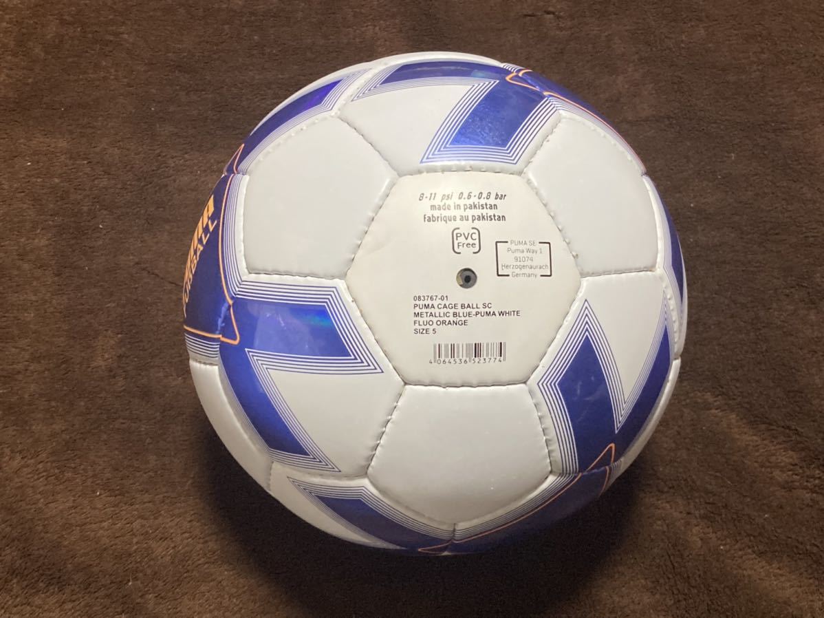 直筆サイン入り】未使用品 PUMA プーマ サッカー ボール カズ 三浦知良
