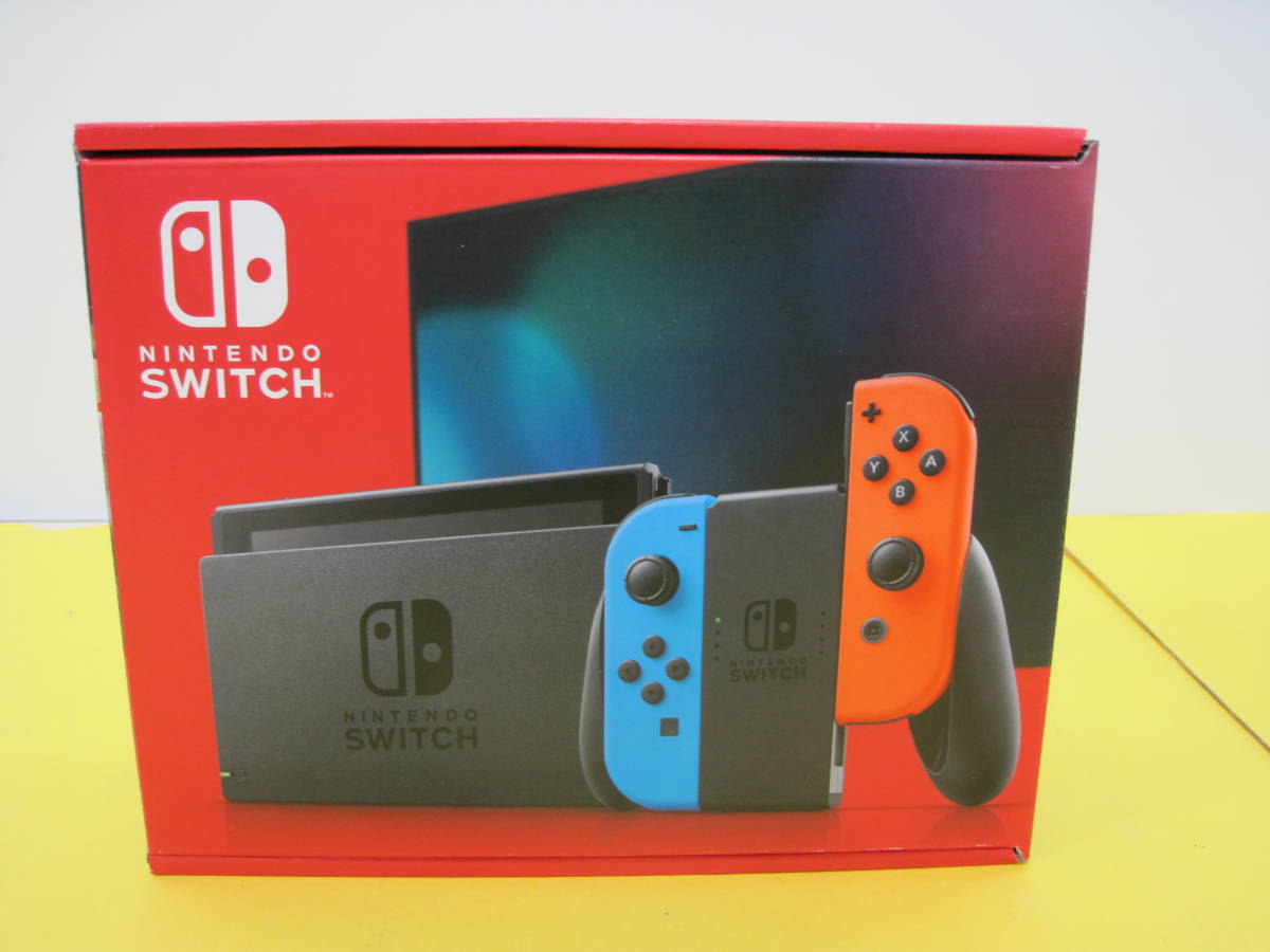 070）未使用 Nintendo Switch Joy-Con(L)ネオンブルー/(R)ネオンレッド