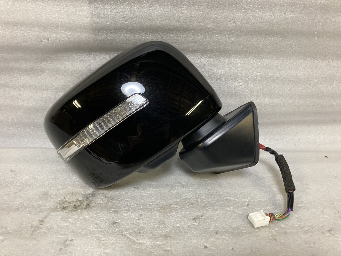 8335 クロスビー MN71S 右ドアミラー 黒 ブラック 12ピン 84710-76R50 84710-76R52