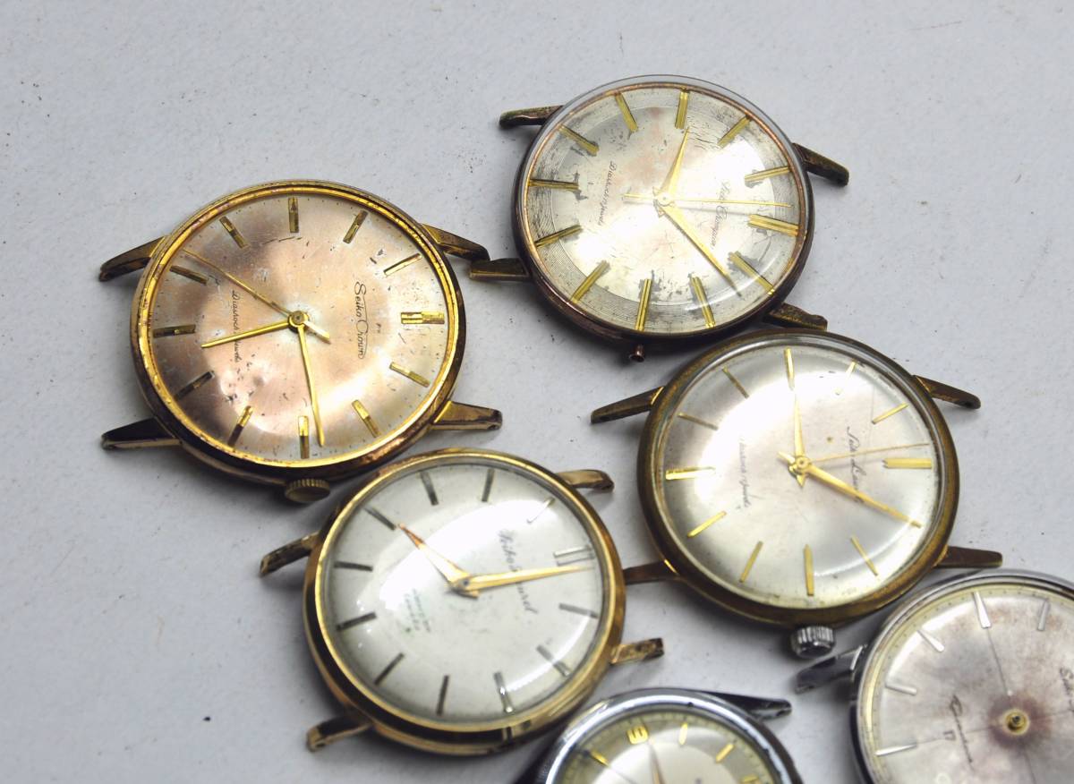 国産手巻き | ジャンク品10個② 腕時計 SEIKO 国産手巻き時計 CITIZEN