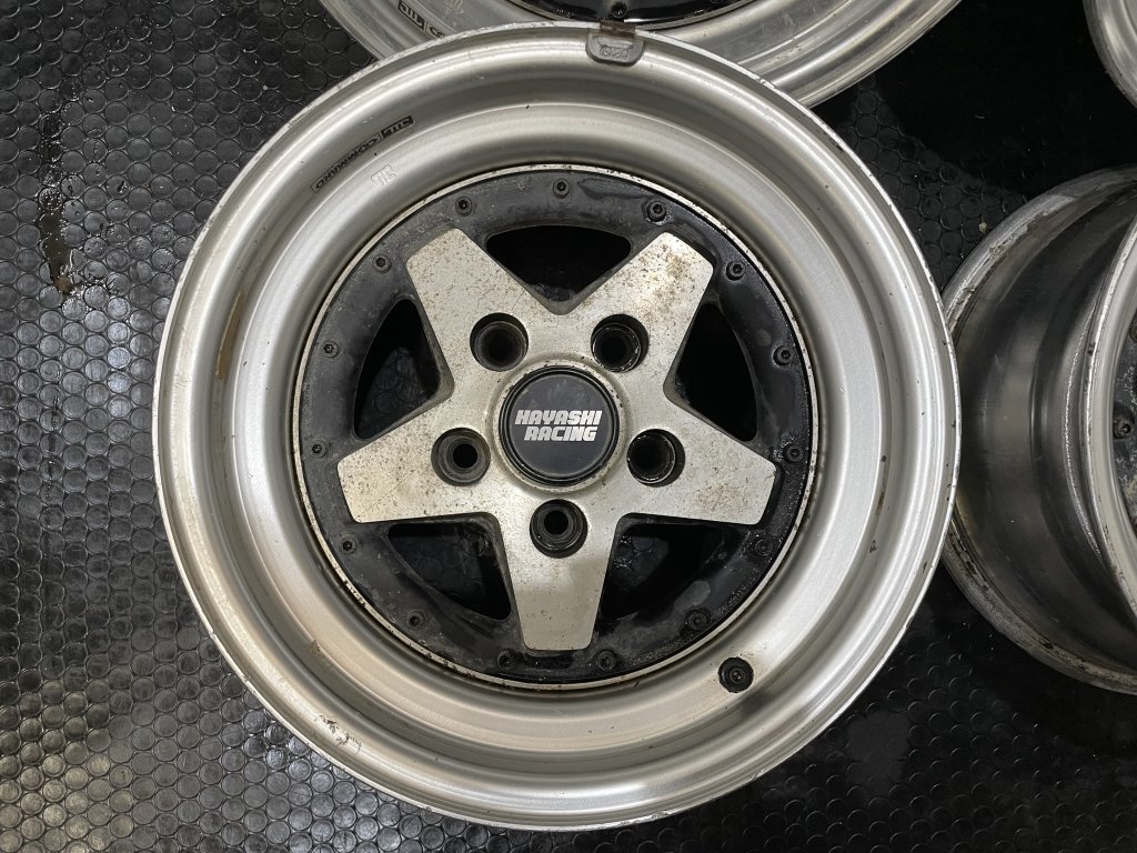 旧車ホイール HAYASHI RACING COMMAND ハヤシレーシング コマンド 14