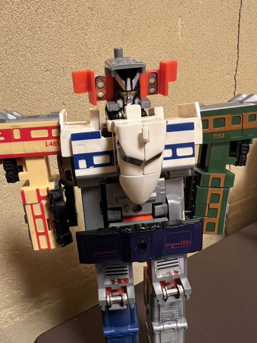 旧タカラ トランスフォーマー トレインボット ライデン ミクロマン