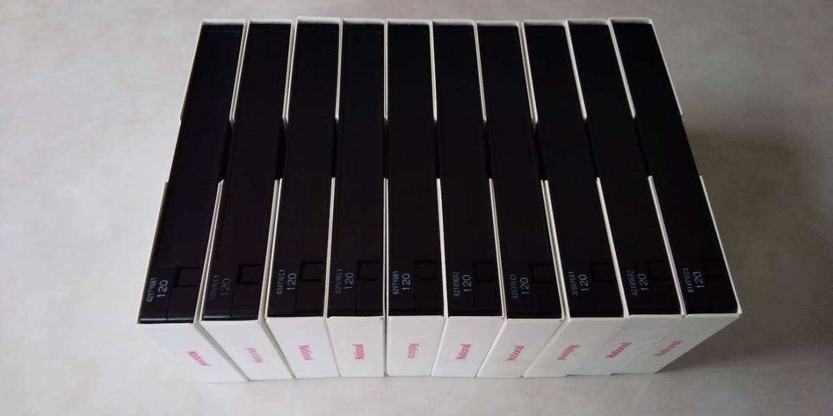 使用済み中古 ナショナルVHSビデオテープ 10本セット(記録媒体)｜売買
