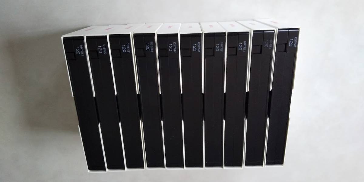 使用済み中古 ナショナルVHSビデオテープ 10本セット(記録媒体)｜売買