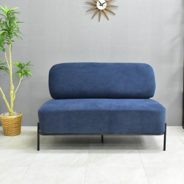 ST54-2F:【地域限定送料無料 新品 1円～】ファブリック2人掛けソファー