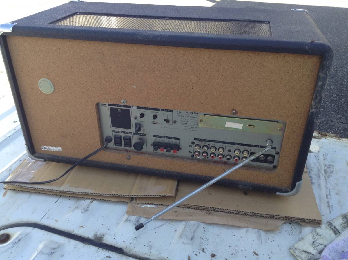 貴重品！clarion 掘り出し物【ML-8500A】大型カセットデッキ clarion