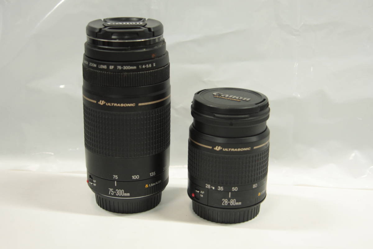 □c137 Canon キヤノン ULTRASONIC ズームレンズ EF 28-80mm 1:3.5-5.6