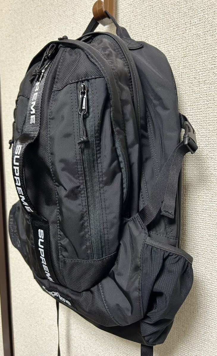SUPREME 22FW バックパック リュック ブラック 最終値引き※Supreme