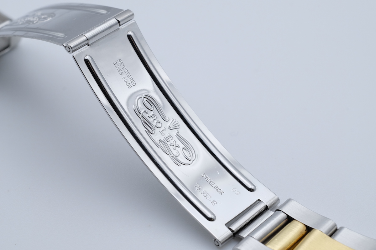 ROLEX ロレックス オイスターブレス 78353 FF457 19mm SS YG コンビ 