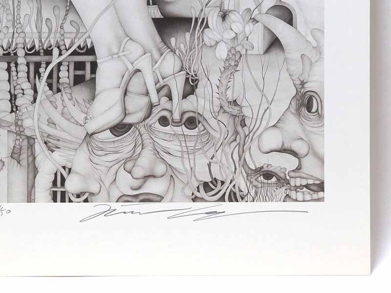 GINZA絵画館】城 景都 版画「想Ⅰ」大判・シート