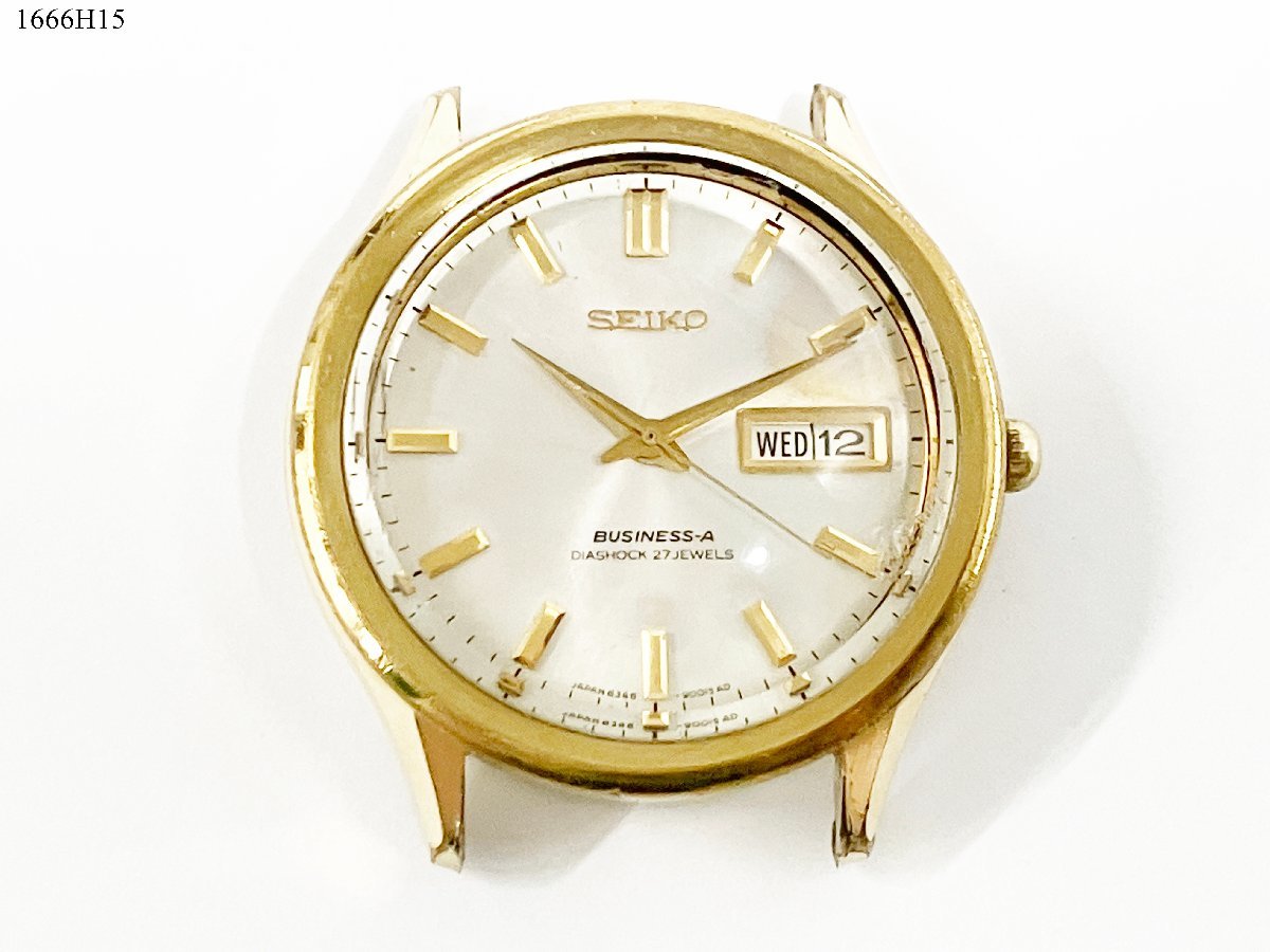 ☆稼働品◎SEIKO セイコー BUSINESS-A ビジネス 8346-9000 自動巻き 27 