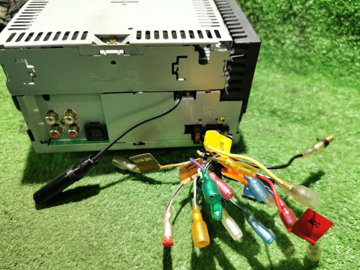 KENWOOD ケンウッド DPX-630M ラジオ CD MD スペアナ グライコ
