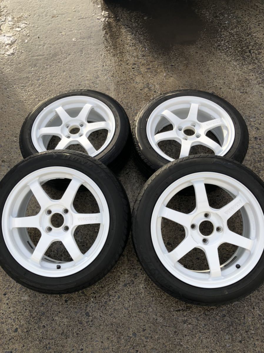 Rays VOLK RACING TE37 SONIC 16インチ 16×7J +48 4穴 PCD100 DW 