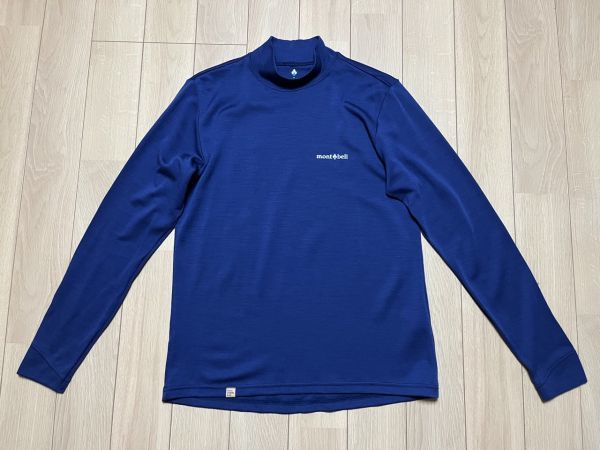  mont-bell モンベル ハイネックウールシャツ 紺 S(男性用)｜売買されたオークション情報、yahooの商品情報をアーカイブ公開 - オークファン 男性用