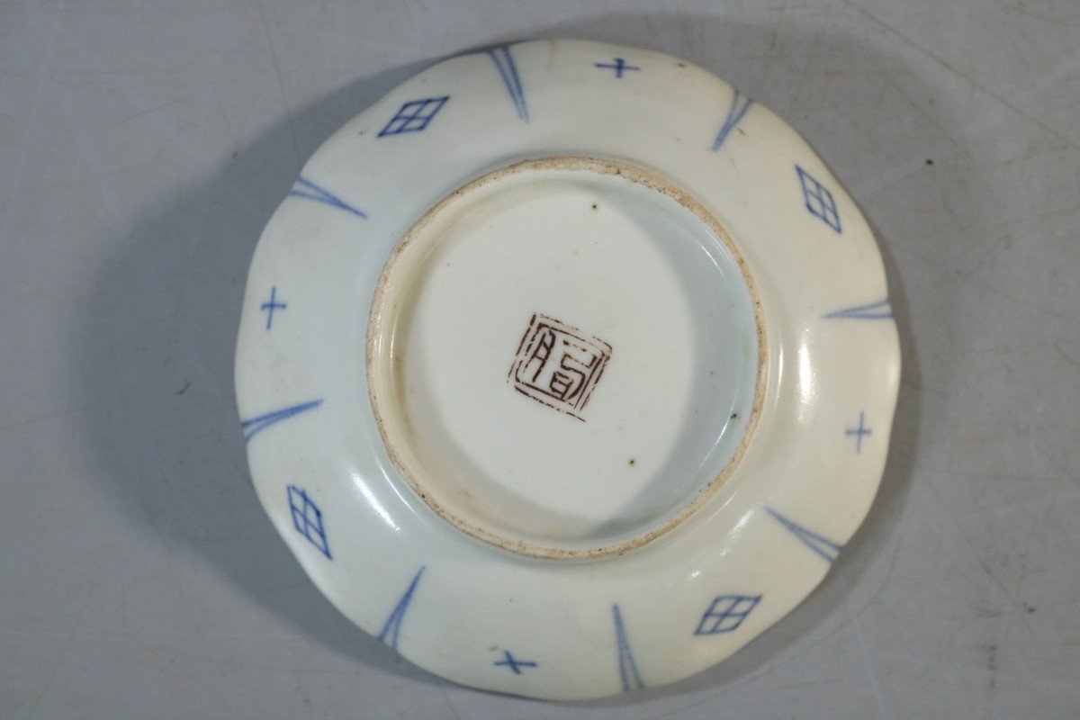 古伊万里　初期伊万里　小皿　手塩皿 T972 伊万里色絵手塩皿10枚/アンティーク/古道具/和骨董/小皿