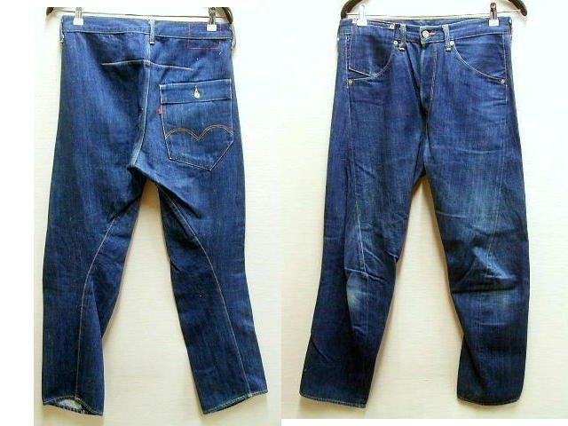 ◇即決[W32]Levi's RED 1st STANDARD 初期 BLUE PRINT スタンダード ブループリント ブルーライン デニム リーバイスレッド パンツ■6825