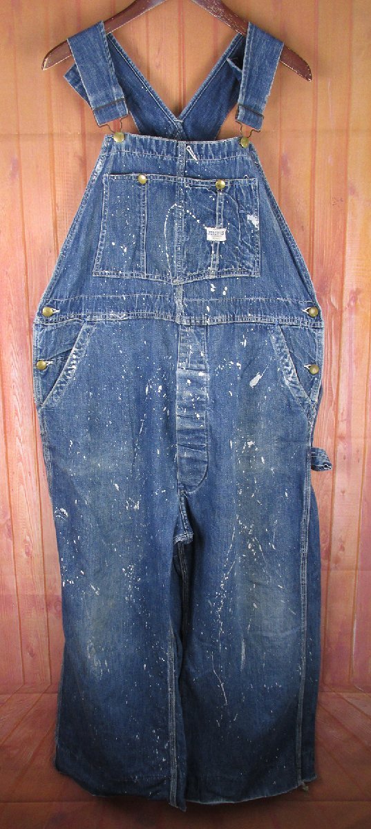 YP15686 ビンテージ HERCULES ヘラクレス 50s デニム オーバーオール