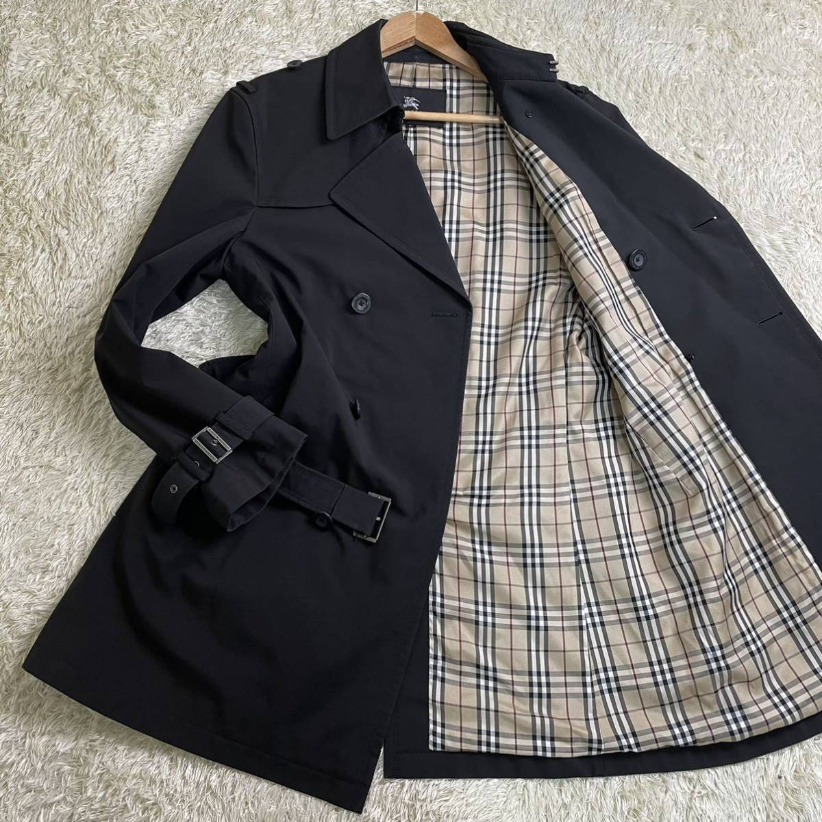 バーバリーブラックレーベル【幻のXL！！】BURBERRY BLACK LABEL