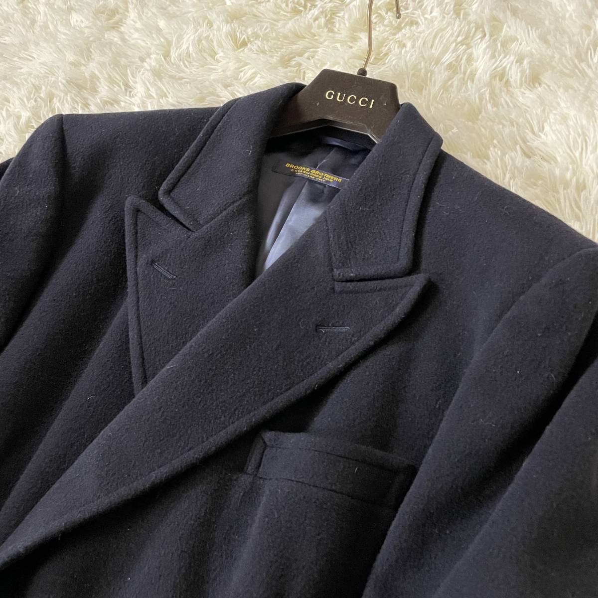 極上カシミヤ素材！XL相当！ ブルックスブラザーズ【贅の極み】BROOKS  