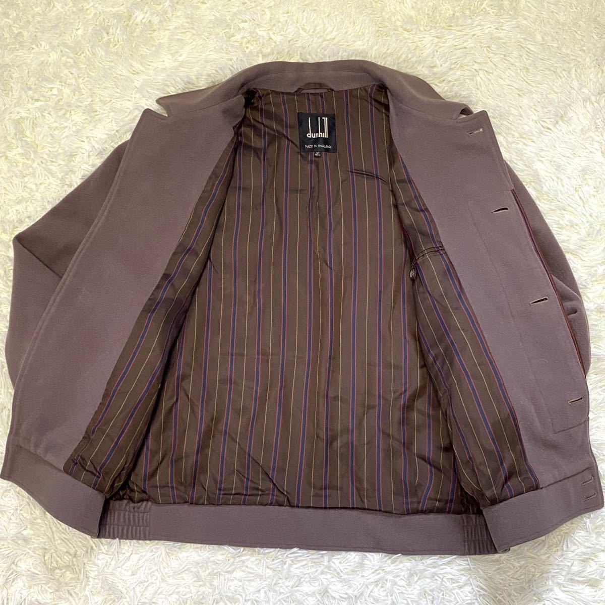 美品 XL相当 ダンヒル『休日の主役』dunhill ブルゾン ジャケット 裏地 