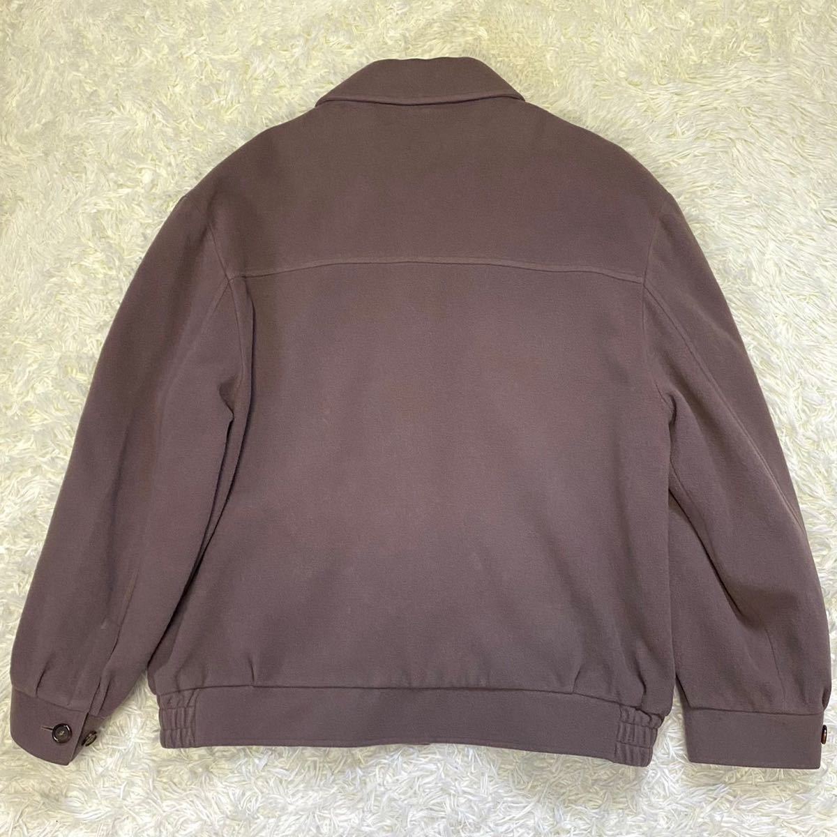 美品 XL相当 ダンヒル『休日の主役』dunhill ブルゾン ジャケット 裏地 