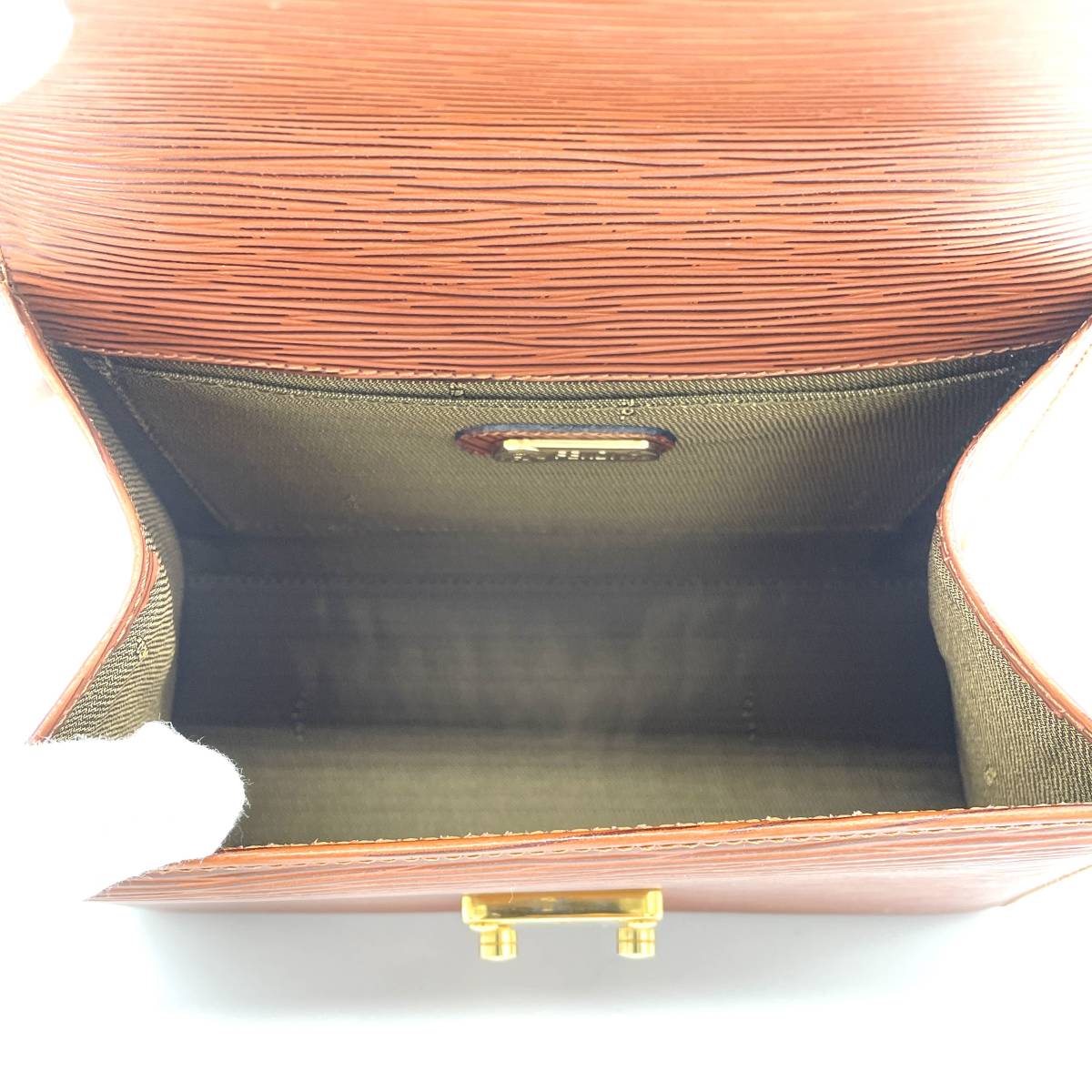 1円 未使用 FENDI フェンディ エピ柄 2way ハンドバッグ