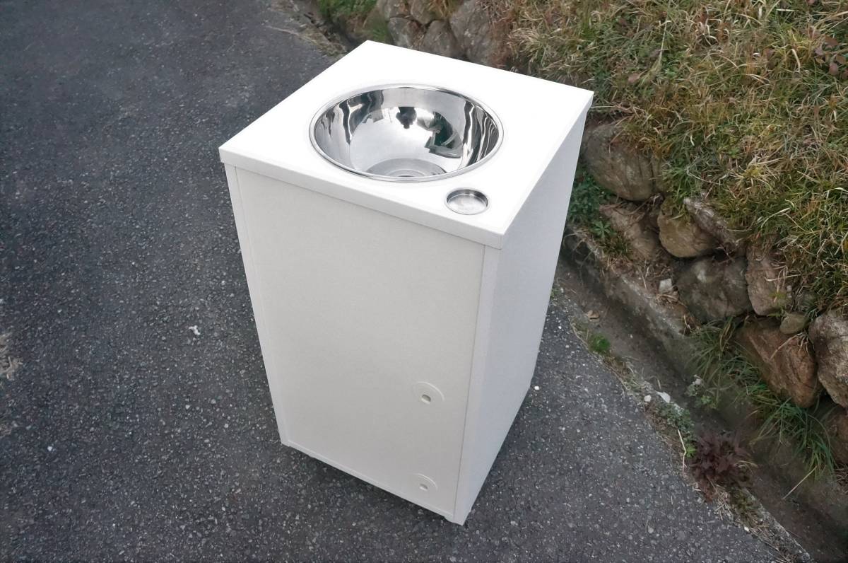 赤字超特価，得価 中古 移動式簡易スピットン(シンク30cm) SPT3-440W 
