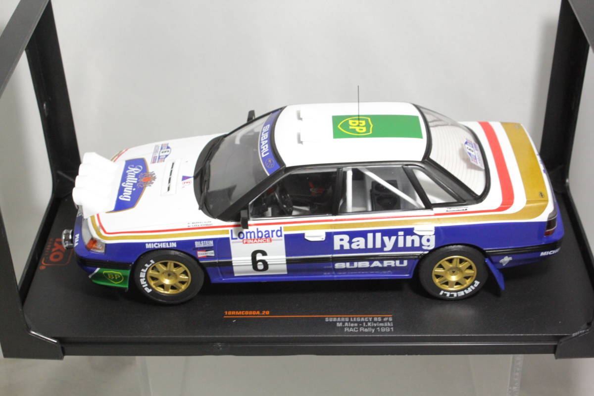 品質保証，人気 IXO 1/18 スバル レガシイ RS ＃6 アレン RACラリー 1991(レーシングカー)｜売買されたオークション情報、yahooの商品情報をアーカイブ公開 - オークファン レーシングカー