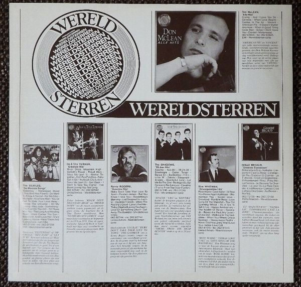 ★Beatles★De Mooiste Songs 初回オランダPARLOPHONEオリジナル 金縁カヴァー !!!_3