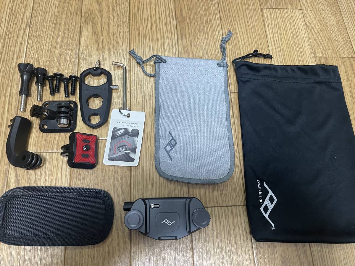 ピークデザインpeak design capture v3 povキット　セット　gopro ピークデザイン キャプチャー Peak design 新品)peak 国内正規品PeakDesign