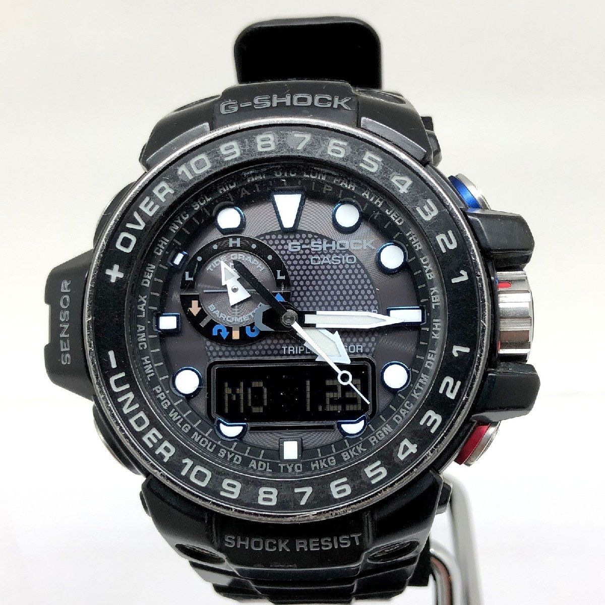 難あり G-SHOCK ジーショック CASIO カシオ 腕時計 GWN-1000B ガルフマスター GULFMASTER 電波ソーラー 【IT3MLQKICE2S】