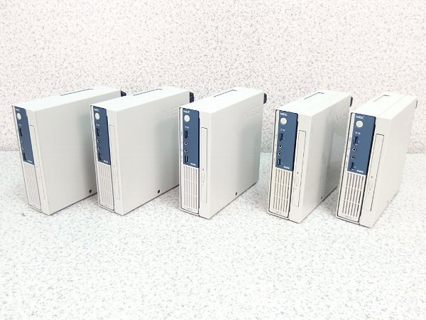 ■※ 【5台セット】 NEC デスクトップPC Mate MC-R /Core i3-6100T/メモリ8GB/SSD128GB/DVDマルチ搭載/OS無 BIOS確認 PCの総替えに!