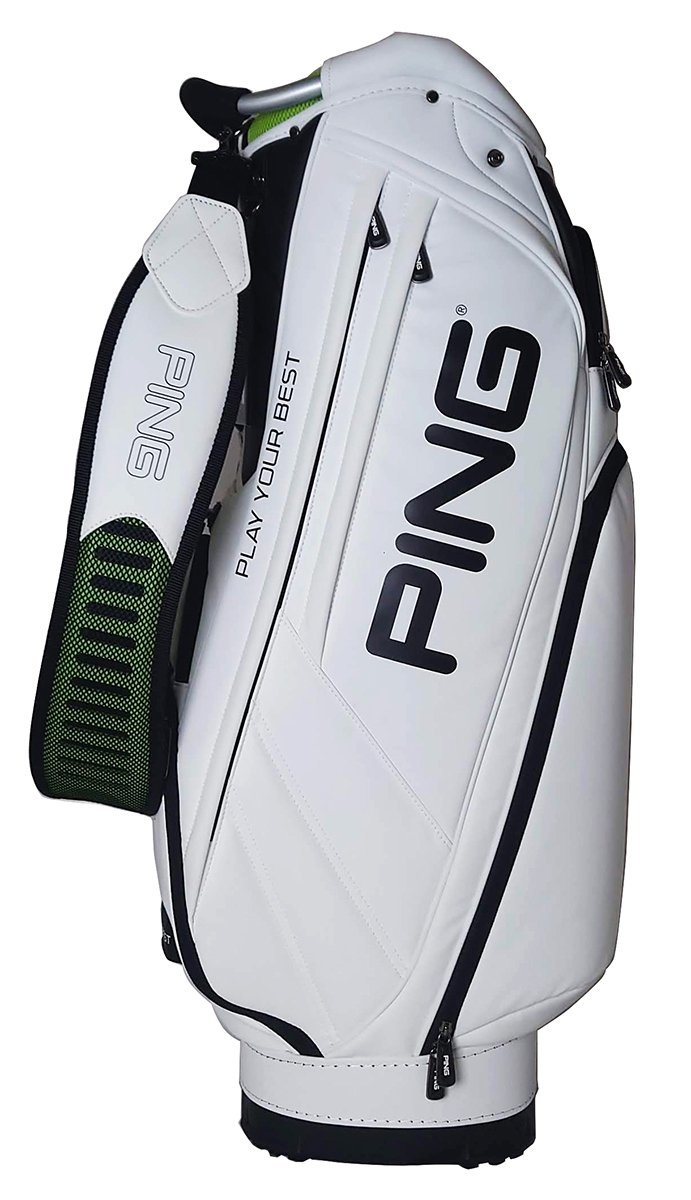 ピン キャディバッグ ZS960☆ピン⁄PING⁄P191 PU WHITE⁄カートキャディ 