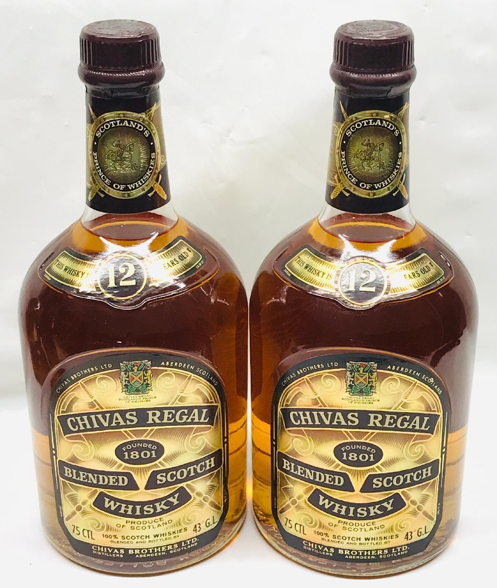 シーバスリーガル 12年＆18年 セット 未開封 CHIVAS REGAL 未開栓】 CHIVAS REGAL12YEARSOLD シーバスリーガル SCOTCHWHISKY