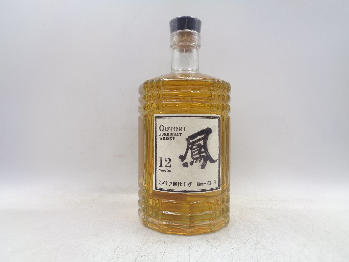 鳳 12年 OOTORI オオトリ ミズナラ樽仕上げ ウイスキー 700ml 43% 古酒 
