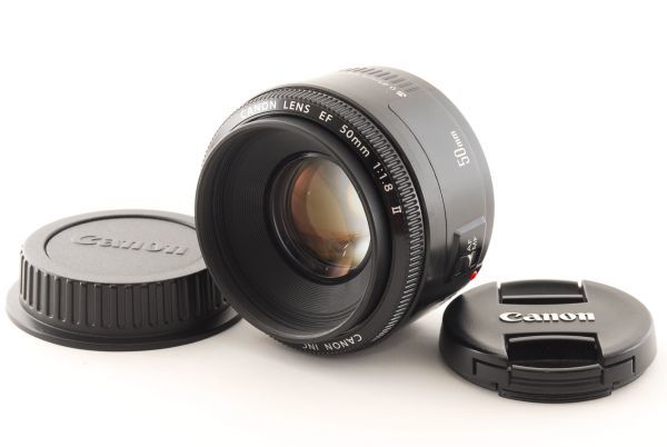 10532☆実用品☆ Canon キヤノン EF 50mm F1.8 II EF50mm Canon : STM
